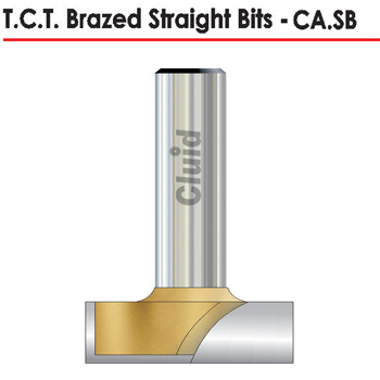 T.C.T. Brazed Straight Bits - CA.SB
